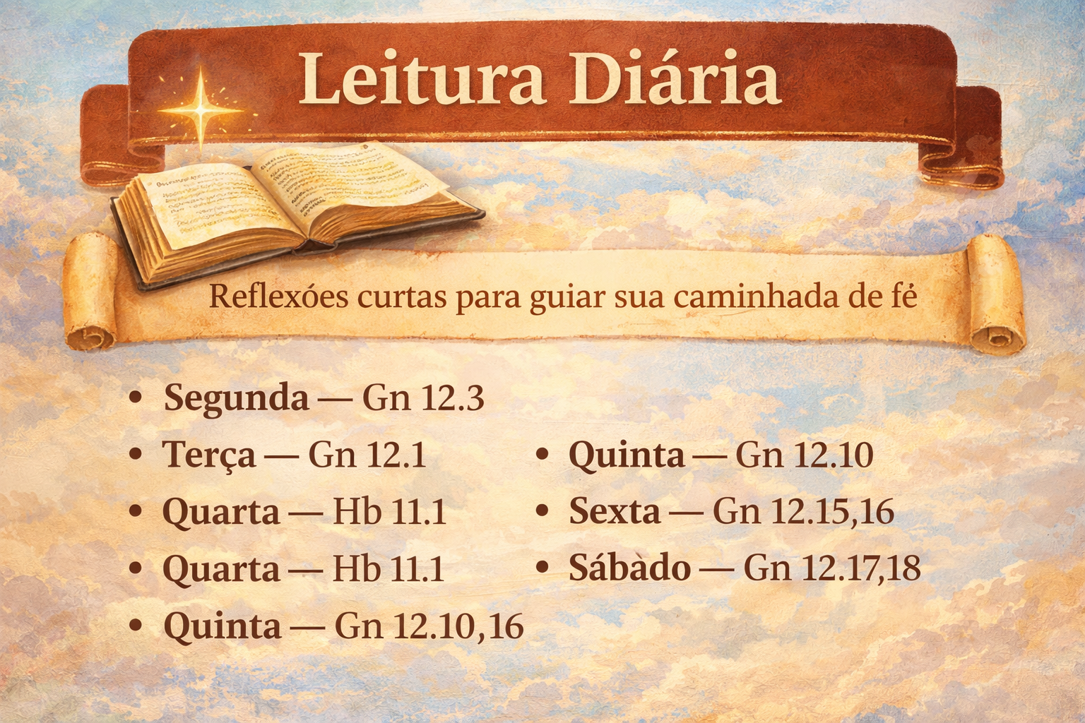 Leitura Diária Semanal - Lição 1